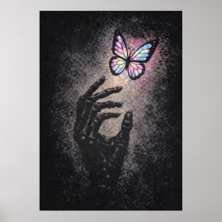 Dopamine Gotiek, Geestelijke Gezondheid, Abstracte Poster