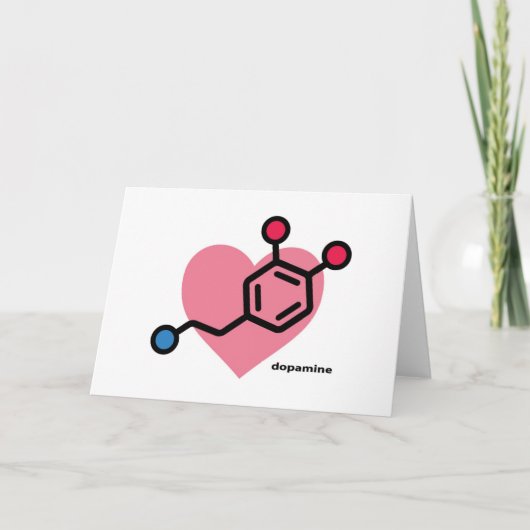 dopamine hart kaart (Voorkant)