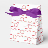 Dopamine Moleculaire chemische formule Bedankdoosjes (Voorkant Zijde)
