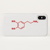 Dopamine Moleculaire chemische formule Case-Mate iPhone Case (Achterkant (horizontaal))