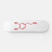 Dopamine Moleculaire chemische formule Skateboard (Horizontaal)