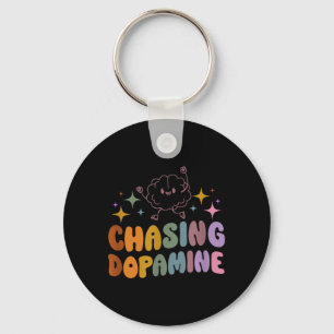 Dopamine najagen Geestelijke gezondheid telt bewus Sleutelhanger