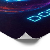 Dopaminegloed – Verheffende vreugdevolle energie K Poster (Hoek)