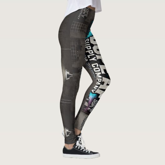 Dope_AF atletische stretch legging (Rechts)