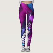 Dope_AF leggings extensibles colorés (Devant)