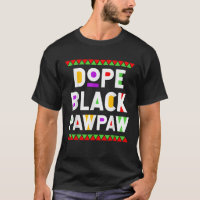 Dope Black Pawpaw Afro-Amerikaanse zwarte geschied
