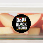 Dope Black Teacher Labels (Aangebracht)