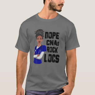 Dope Cnas Rock stelt Black Woman Nursing vast T-shirt