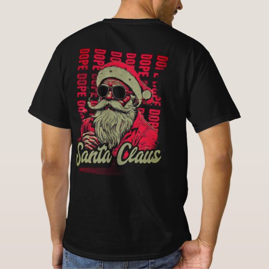 Dope Santa Claus T-shirt (Achterkant)