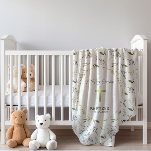 Dopen met kruis, Bunny Fleece Deken