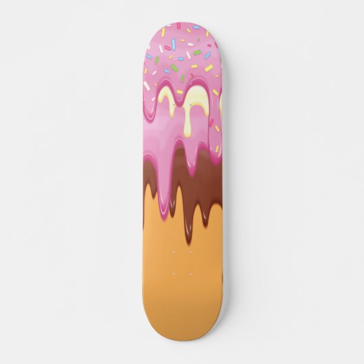 Dopende donuts skateboard (Voorkant)