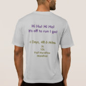 Dopey Challenge in Training T-shirt (Achterkant)