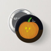 Dopey Jack-O-Lantern Ronde Button 5,7 Cm (Voorkant /achterkant)