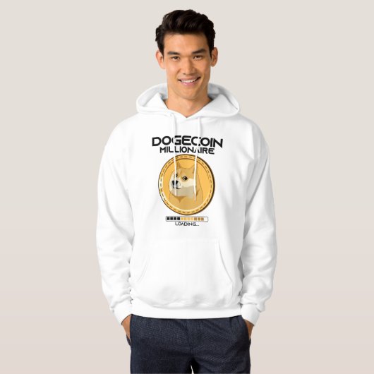 Dopostbank Millionaire Funny Crypto Cryptocurrency Hoodie (Voorkant volledig)