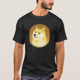 Dopostcode Crypto Doge Much Currency Coin T-shirt