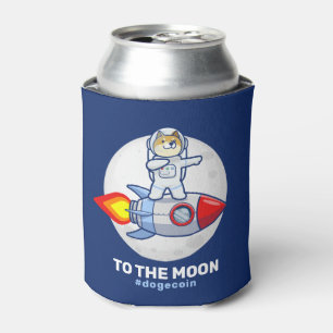 Dopostes in de "Moon Rocket Man Space Doge Crypto" Blikjeskoeler