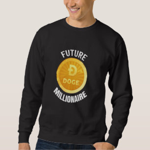 Dopostkoe in Crypto, Doge Coin Hodler aan de maan Trui