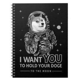 Dopostkoe in Doge Ik wil dat je naar de mooncrypto Notitieboek