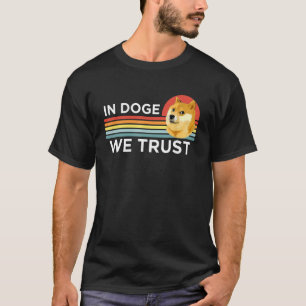 Dopostkoetsbedrijf Doge Cryptocurrency handelaar T-shirt