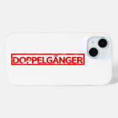 Doppelgänger Stamp Case-Mate iPhone Case (Achterkant (horizontaal))
