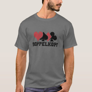 Doppelkopf kaartspel koninginnen en boeren cadeau t-shirt