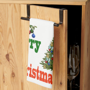 Doppen, kersttheekdoek theedoek