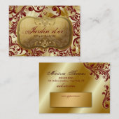 d'or 311-Jardin avec la carte rouge de rendez-vous (Devant / Derrière)