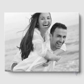 D'or Ajouter votre propre livre d'invité Mariage photo (Verso)