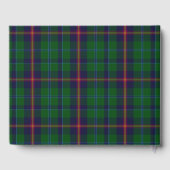 D'or Clan Young Plaid Livre d'invité (Verso)