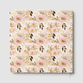 D'or Classic Blush Gold Boho Mariage Boho Signer livre (Verso)