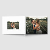 D'or Collage de photos multiples Mariage livre d'invité (Complet)