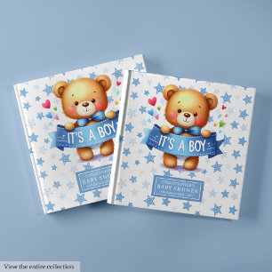 D'or Cute C'est un livre d'invité pour baby shower part