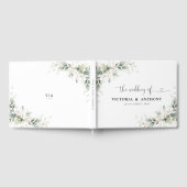 D'or Eucalyptus Gold Floral Greenery Mariage Livre d'hô (Complet)