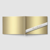 D'or Gold Mariage, Anniversaire Événement Livre d'invit (Complet)