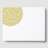 D'or Golden Circle 50th Birthday Party Livre d'invité (Verso)