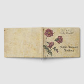 D'or Gothic Romance Mariage livre d'hôtes - Dark & Eleg (Complet)