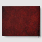 D'or Gothique Halloween mariage livre d'invité (Verso)