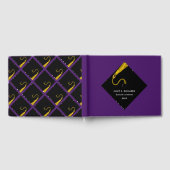 D'or Graduation Party Livre d'invité (Complet)