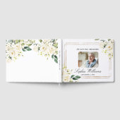 D'or In Love Mémoire Fleurs blanches Funérailles Livre  (Complet)