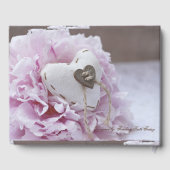 D'or In Love Memory Livre d'invité : Funeral Guest Book (Verso)