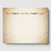 D'or Jovely Bicycle Mariage livre d'hôtes (Verso)