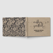 D'or Kraft Rustic Modern Nous Faisons Mariage Livre d'I (Complet)