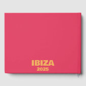 D'or Livre de table basse de voyage à Ibiza (Verso)