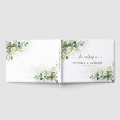 D'or Livre d'hôtes Mariage de verdure (Complet)