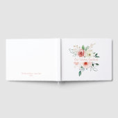 D'or Livre d'hôtes Mariage Rose (Complet)