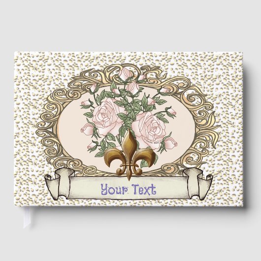 D'or Livre d'hôtes rose (Recto)