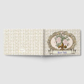 D'or Livre d'hôtes rose (Complet)