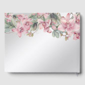 D'or Livre d'hôtes Spring Pink Floral (Verso)