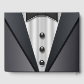 D'or Livre d'hôtes Tuxedo (Verso)