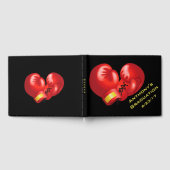 D'or Livre d'invité Boxing Design (Complet)